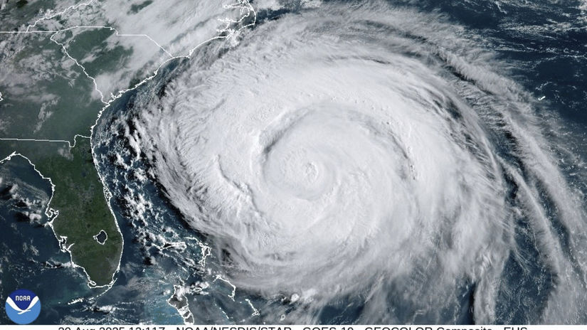Hurrican Erin sa ruti na Europu ovplyvni aj Slovensko