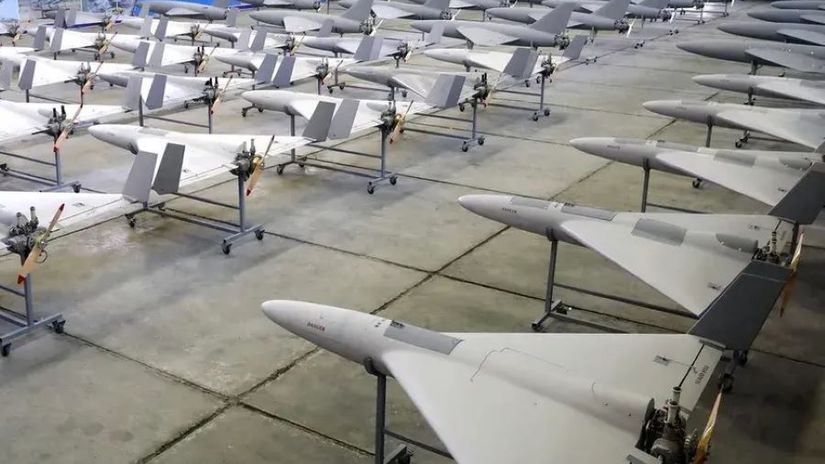 Na vychode Polska dopadol do pola dron Sahid Islo o navnadu