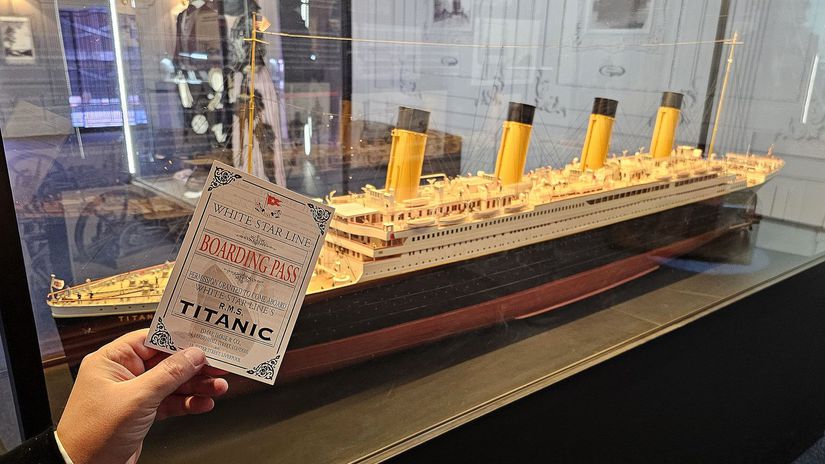 Titanic zakotvil v Bratislave Vystava plna emocii