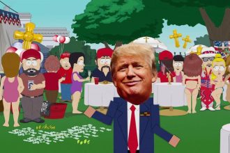 Trump sa nahy potaca po pusti a spava so Satanom Nova seria South Park nesetri kritikou na prezidenta USA