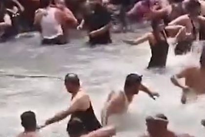 Vtacik v preplnenom bazene Had sposobil paniku medzi rekreantmi