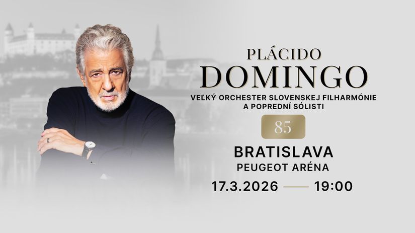 Operna legenda Placido Domingo prichadza do Bratislavy