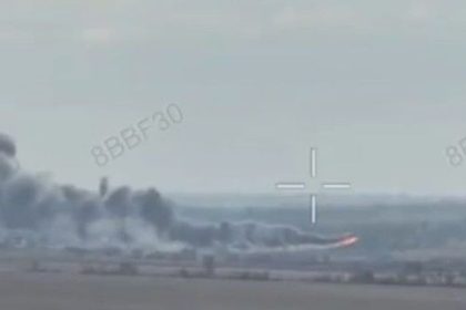VIDEO Novy triumf ukrajinskych dronov Lacna zbran znicila rusky vrtulnik Mi 8