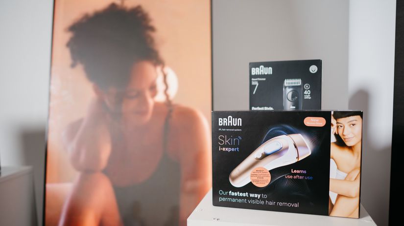 Prelomova technologia pre domacu epilaciu IPL epilator Braun Skin i