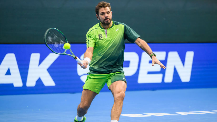 S Bratislavou sa luci najvacsia hviezda Wawrinka nemal proti Belgicanovi sancu