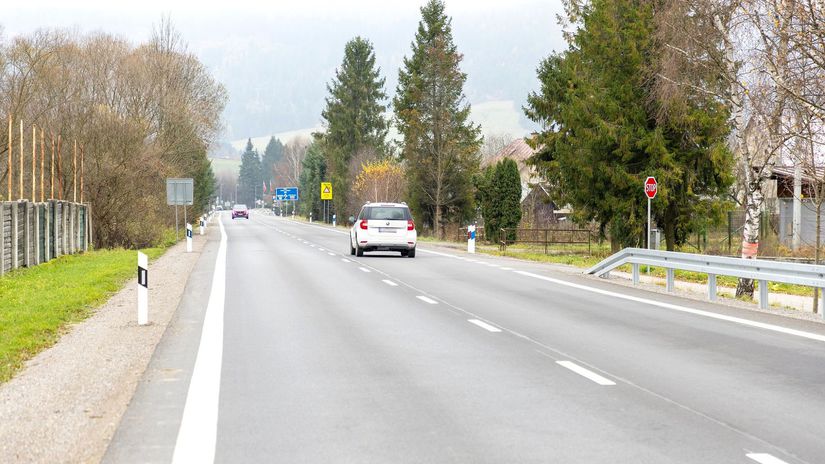 Frekventovanu cestu zreparovali za milion eur rychlo