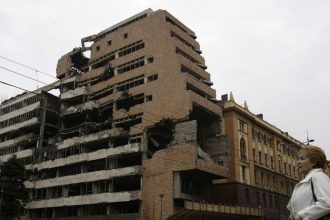 Hotel namiesto zniceneho sidla generalneho stabu armady