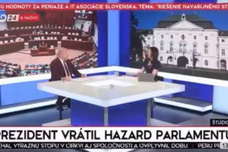 Huliak opat prekvapil Slovensko v zivom prenose