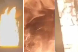 VIDEO Ruski partizani palia vlaky tvrdia utoky na lokomotivy