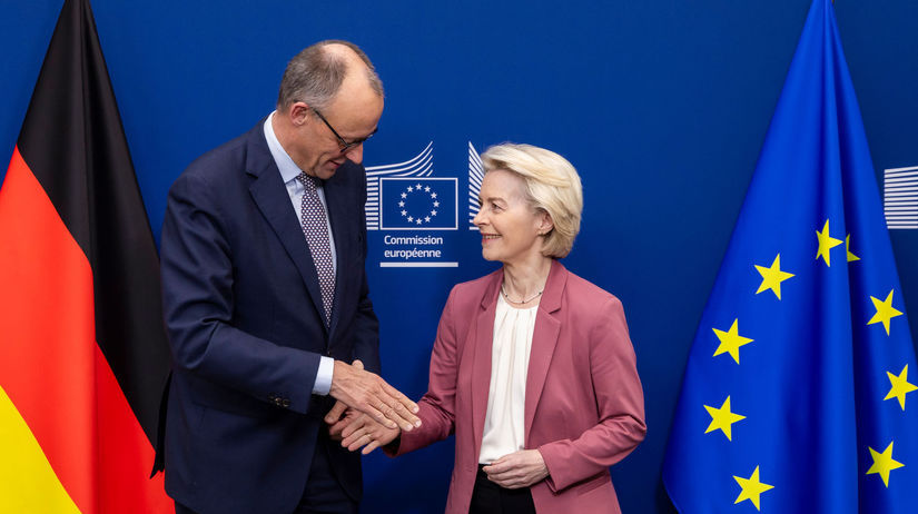 Brusel chce jednomyselnu dohodu o miliardach pre Ukrajinu Leyenova sa zhodla s Merzom Vsetky staty EU musia niest rovnake riziko