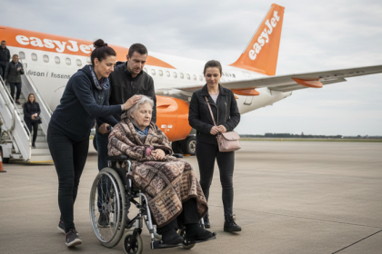 Rodina do lietadla doviezla mrtvu babicku tvrdia cestujuci easyJet ma iny nazor