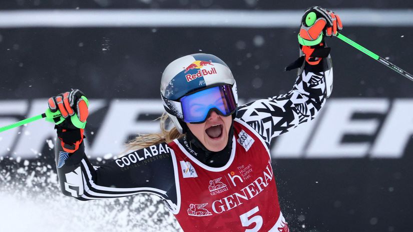 Shiffrinova mimo podia Ljuticova stratila takmer sekundu