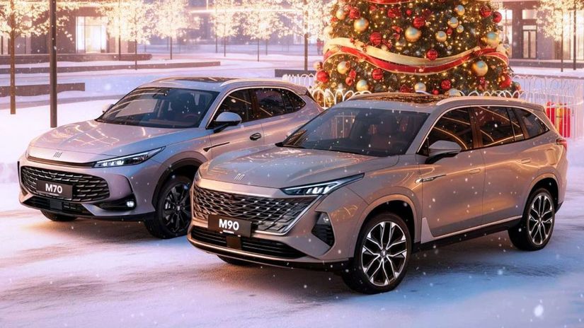 Moskvic M70 M90 Rusi dostali pod stromcek dve nove SUV