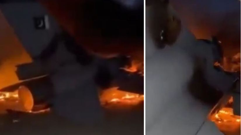 Nad Afgansitanom mala spadnut stihacka F 16 Internetom koluje video horiaceho lietadla Aka je pravda