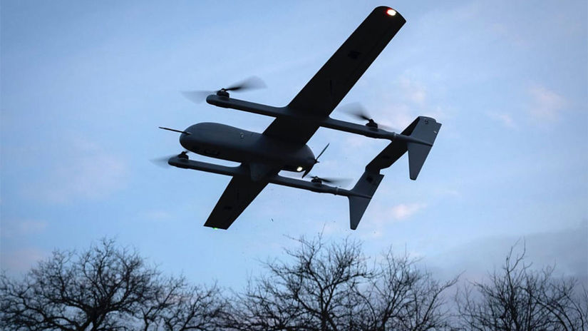 Dron ktory narazil do komina elektrarne v Estonsku bol ukrajinsky