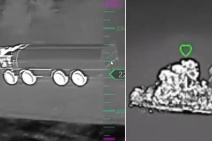VIDEO Ukrajinska rozviedka zaslala uder ktory zmenil plany Rusom Rozmetala kolonu s raketami Zirkon