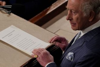 Historicky prejav britskeho krala v Kongrese vyzval na podporu Ukrajiny a jednotu Zapadu