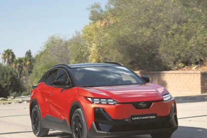 Subaru Uncharted Elektricky Crosstrek prichadza V terene sa nestrat