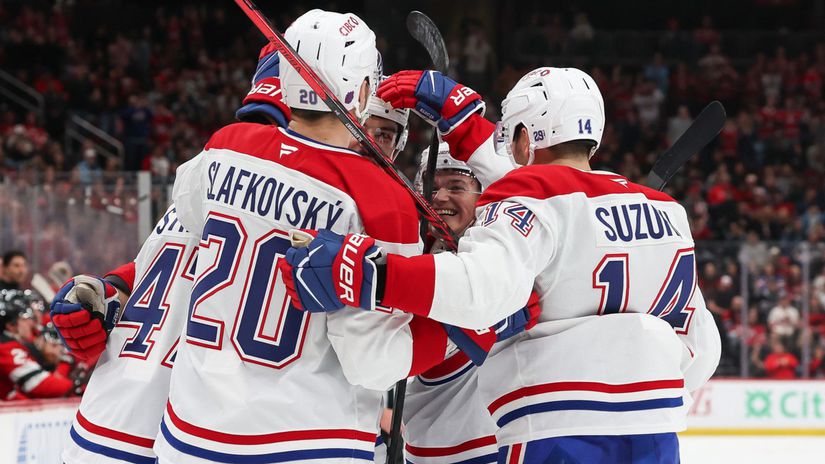 pozor prichadza montreal slafkovsky a spol maju najlepsiu formu v nhl odniesol si to nemec