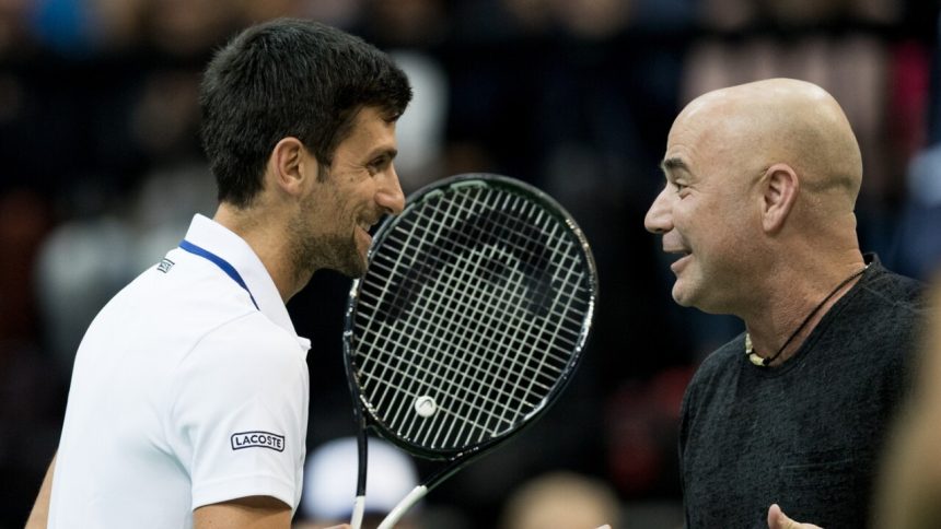 Problemy Djokovic Legendarny Agassi uviedol dovody preco Srb nedosiahol uznanie ako Nadal a Federer Tenis Sportweb