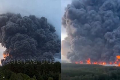 Ukrajina uskutocnila jeden z najvacsich utokov na Rusko Kyjevom otriasli balisticke rakety Svet Spravy